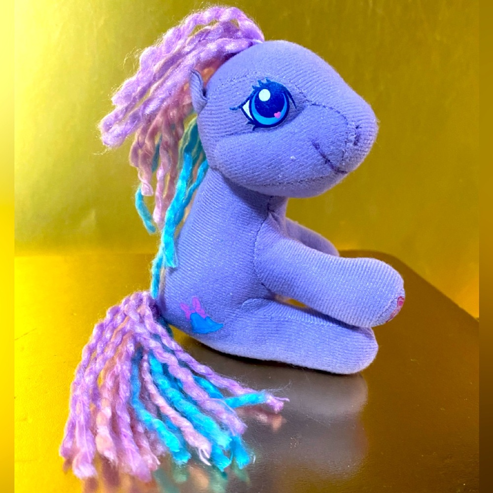 MY LITTLE PONY G3 VTG 2013 TINK-A-TINK-A-TOO PONY COLLECTIBLE PLUSH w/YARN HAIR